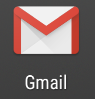 ホーム画面より【Gmail】をタップします。